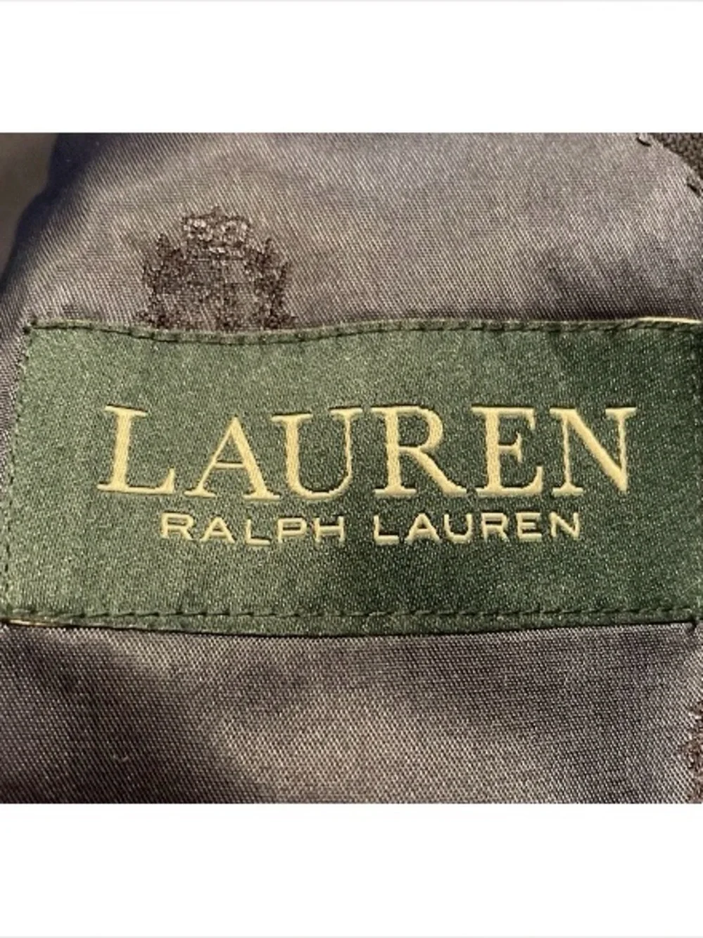 Lauren Ralph Lauren Men’s 44R pin striped Navy Men’s Two-Button Blazer